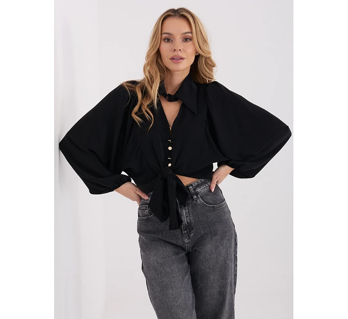 Blúzka MI BZ 3304.12 čierna Blúzka MI BZ 3304.12 čierna