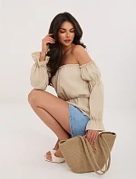 Blúzka MI BZ M682.92 béžová