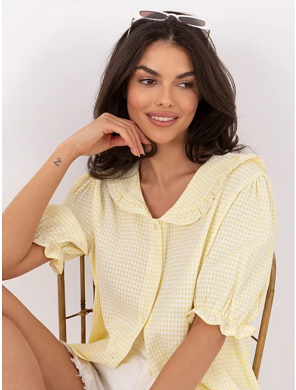 MI KS košile 3927671.05P světle žlutá MI KS košile 3927671.05P světle žlutá