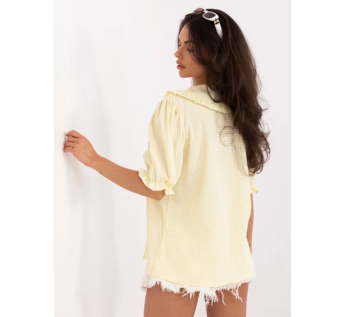 MI KS košile 3927671.05P světle žlutá MI KS košile 3927671.05P světle žlutá