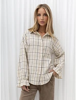 Koszula MI KS 4397.90 jasny beżowy Koszula MI KS 4397.90 jasny beżowy