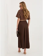 Spódnica MI SD model 21736719 brązowy - FPrice