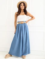 Sukňa MI SD A308911.05 modrá