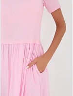 Šaty MI SK 26044.79 světle růžové