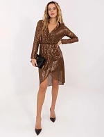 Šaty MI SK 68592.36 hnědé