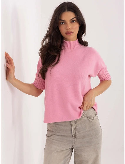 Jumper MI SW 0512.77 růžový Jumper MI SW 0512.77 růžový