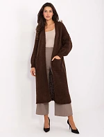 Jumper MI SW WM6155.82 tmavě hnědý