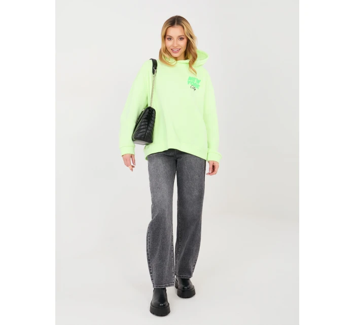 Mikina MJ BL H2587.82 fluo zelená Mikina MJ BL H2587.82 fluo zelená