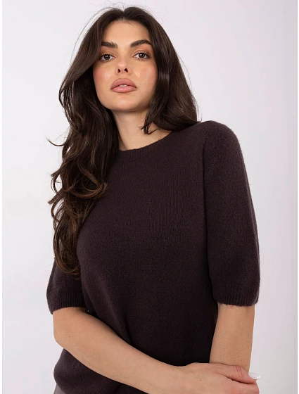 Jumper MO SW 1510.86 tmavohnedý Jumper MO SW 1510.86 tmavohnedý