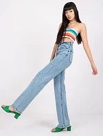 Džínsové nohavice MR SP 357.04P modrá