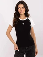 NM TS Tričko V7940.17 čiernobiele