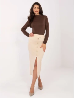 Sukňa PM SD YIS1059.71 svetlo béžová