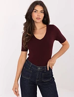 Jumper PM SW B 627.63 kaštanový