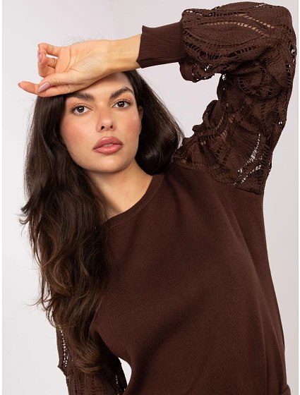 Jumper PM SW YIS1077.83 hnědý Jumper PM SW YIS1077.83 hnědý