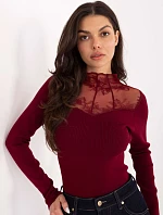 Sveter PM SW YIS1078.81 bordový