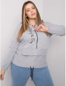 Blúzka RV BL 7179.27 sivá