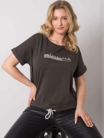 Blúzka RV BZ 6578.15P tmavá khaki