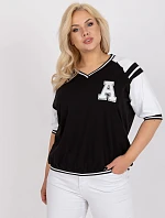 Blúzka RV BZ 7830.30 čiernobielych