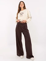 Tepláky RV DR A613.69 tmavohnedé