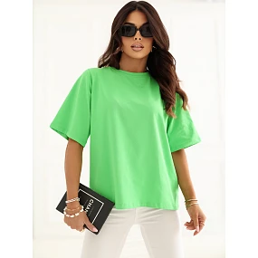 T shirt RV TS model 22106982 zielony - FPrice T shirt RV TS model 22106982 zielony - FPrice