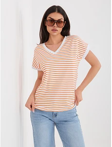 Tričko RV TS A1124.90 oranžové