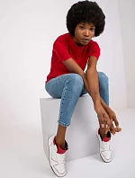 Tričko TW TS 1004.24x tmavo červená