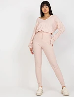 Nohavice VI SP 20281.40P svetlo ružová