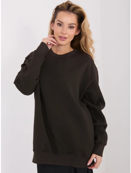 WT BL mikina A1047.69 tmavohnedá WT BL mikina A1047.69 tmavohnedá