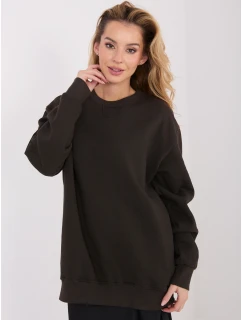 WT BL mikina A1047.69 tmavohnedá