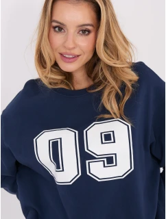 WT BL mikina A1267 1.66 tmavomodrá