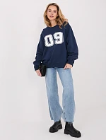 WT BL mikina A1267 1.66 tmavomodrá