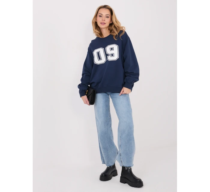 WT BL mikina A1267 1.66 tmavomodrá WT BL mikina A1267 1.66 tmavomodrá