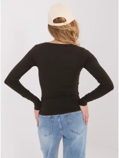 Blúzka WT BZ A1175.98 tmavohnedá