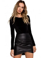 M567 Zamatové body - čierne