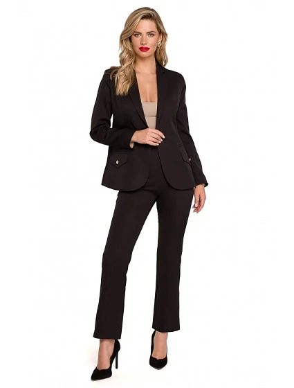 Bunda s kapsou a klopou lahvově zelená model 17652552 - Makover