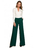 S311 Široké nohavice - zelené