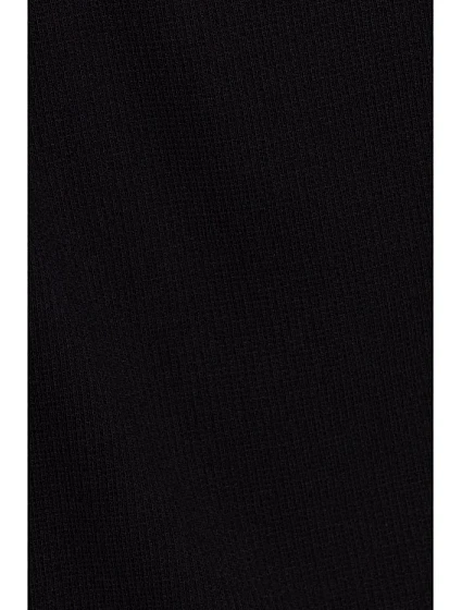 Šaty z úpletu se širokými rukávy černé model 20515152 - Moe