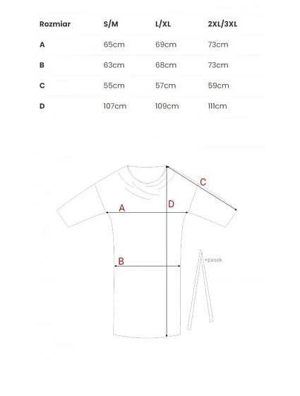 šaty nadměrné velikosti ecru barva model 20966322 - STYLOVE