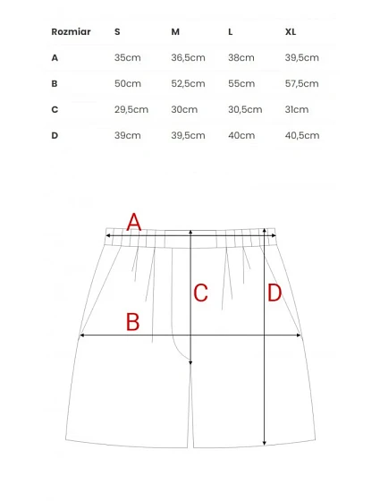 model 21136132 Džínové šortky modré - Moe