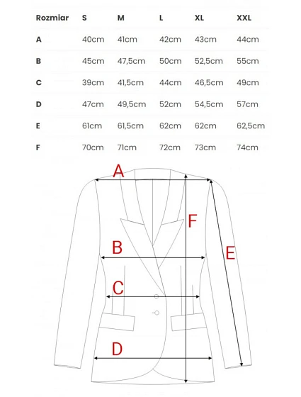 Blejzr s  černý model 21319153 - STYLOVE