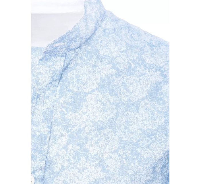Dstreet DX2302 pánska modrá košeľa