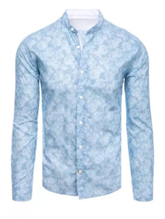Dstreet DX2305 pánska modrá košeľa