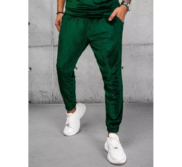 Zelené pánske nohavice Dstreet UX3905