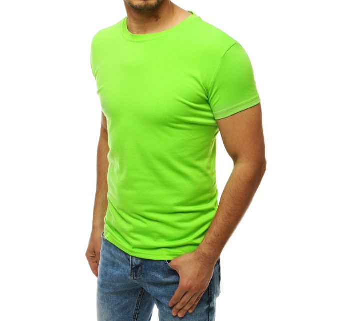 Limetkovo zelené pánske tričko RX4191