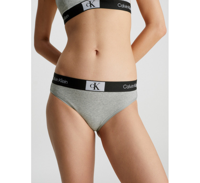 Dámske nohavičky Bikini Briefs CK96 000QF7222EP7A šedá - Calvin Klein