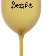 PANI BOŽSKÁ - zlatý pohár na víno 350 ml