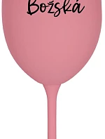 PANI BOŽSKÁ - ružový pohár na víno 350 ml