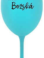PANI BOŽSKÁ - tyrkysový pohár na víno 350 ml