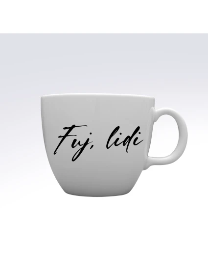 FUJ, LIDI - MEGA XXL keramický hrnek 1000 ml