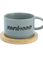 KAFIŠTOOO - sivý hrnček makarón 200 ml